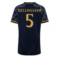 Real Madrid Jude Bellingham #5 Vonkajší Ženy futbalový dres 2023-24 Krátky Rukáv